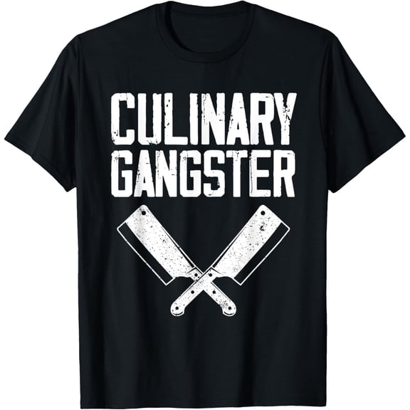 Funny Chef Art Men Women Restaurant Kitchen Food Cooking T-Shirt