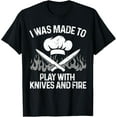 thumbnail image 1 of Funny Chef Design For Men Women Cooking Lovers Culinary Chef Funny Creative Graphic T-Shirt, 1 of 3