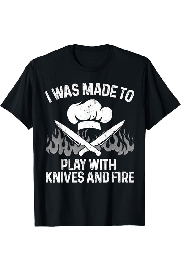 Funny Chef Design For Men Women Cooking Lovers Culinary Chef T-Shirt
