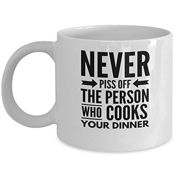 Chef 11 oz Coffee Mug - Funny Chef Gift White Ceramic