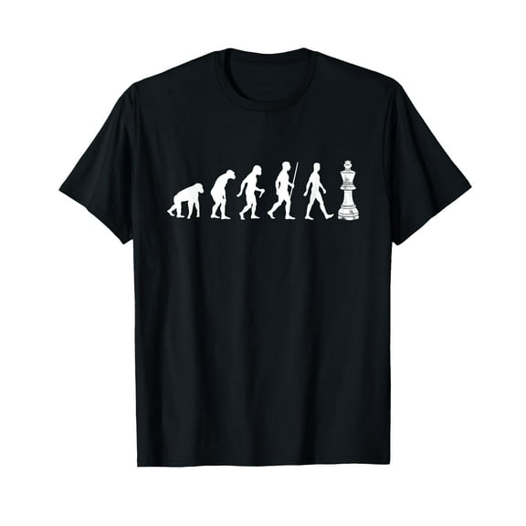 Funny Chess Club Game Board Evolution Gift Men Women Kids T-Shirt