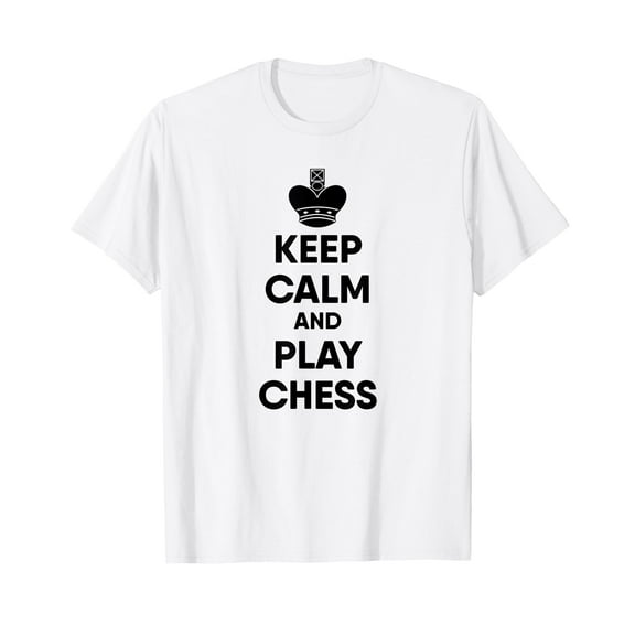 Funny Chess Keep Calm And Play Chess T-Shirt