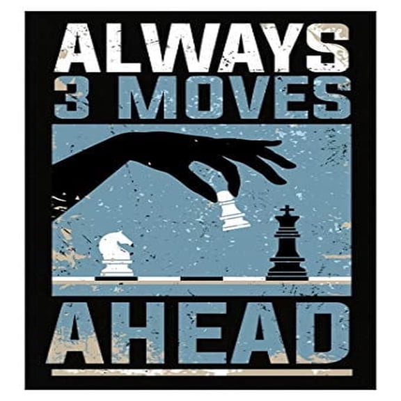 Funny Chess Poster - 13x19 - Wall Decor for Game Lovers Gift