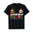 thumbnail image 1 of Funny Chest Nuts Couples Christmas Chestnuts Matching T-Shirt, 1 of 5