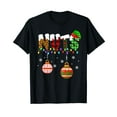 thumbnail image 1 of Funny Chest Nuts Couples Christmas Chestnuts Pajama Matching T-Shirt, 1 of 5