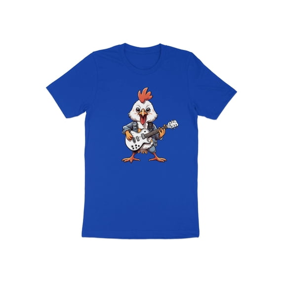 Funny Chick Chicken Guitarist Guitar Player Musician Gift T-Shirt Chicken Guitar Player Birthday Holiday Presents Tshirt