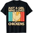 thumbnail image 1 of Funny Chicken Art For Girls Mom Chicken Farmer Poultry Lover T-Shirt, 1 of 5