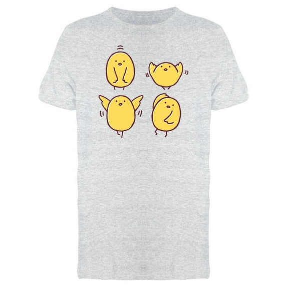 Funny Chicken Dancing Poses Tee Men's -Image by Shutterstock