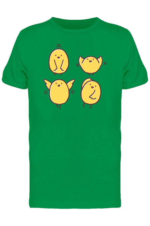Funny Chicken Dancing Poses Tee Men's -Image by Shutterstock