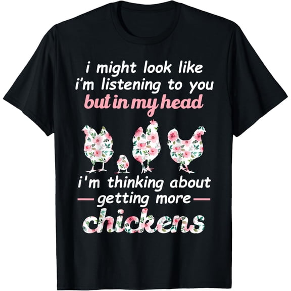 Funny Chicken Girls Women Poultry Chicken Farmer Quotes T-Shirtmen and women can wear, black, white, gifts.S,M,L,XL,2XL,3XL,714XL