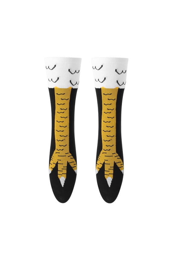 Funny Chicken Legs Socks for Kids Chicken Feet Socks Novelty 3D Animal Paw Socks for Boys Girls Halloween Thanksgiving Xmas Gifts