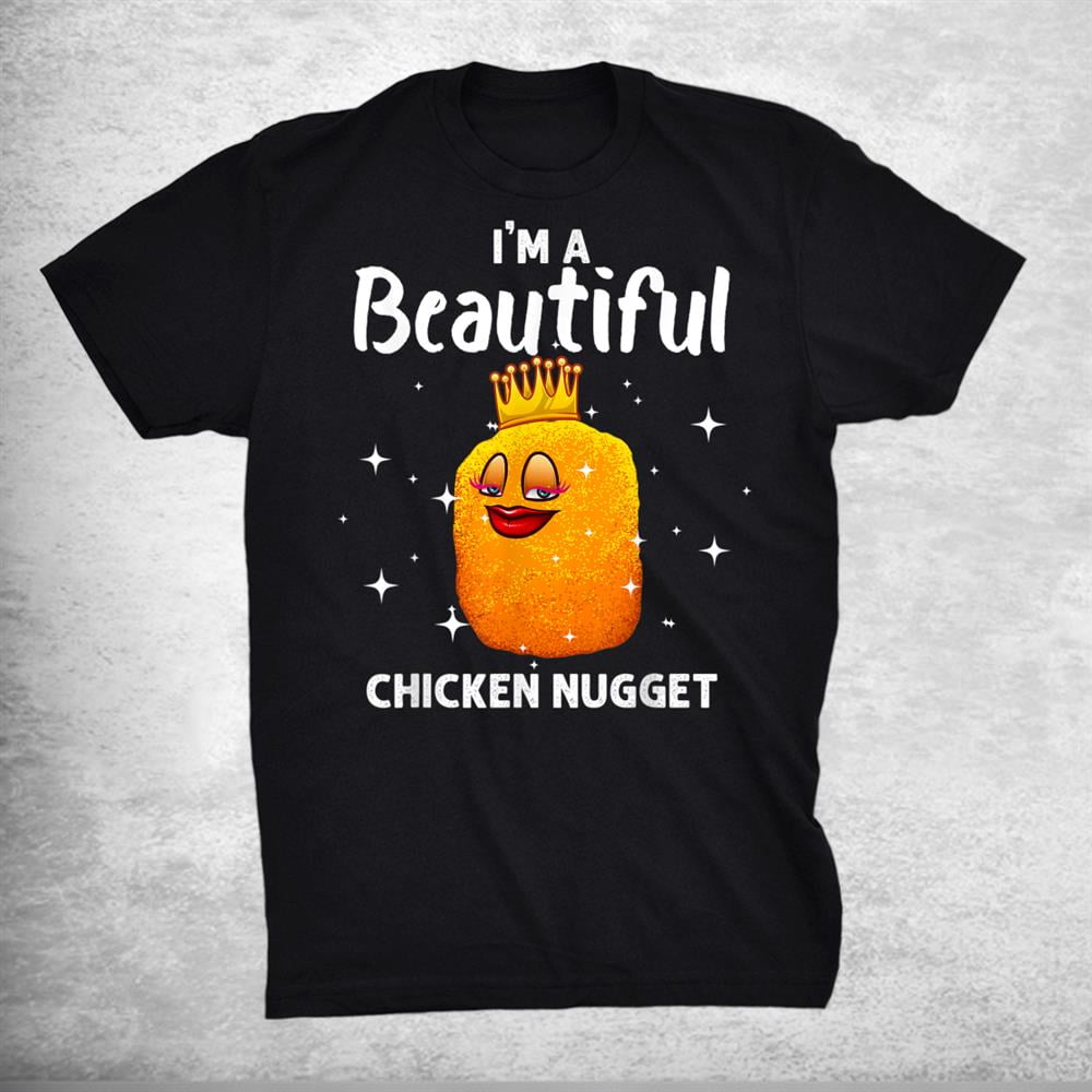 Funny Chicken Nugget Nug Life Chicken Lover Shirt Gift Black Unisex T
