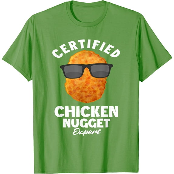 Funny Chicken Nuggets Expert Gift Idea Softstyle Unisex T-Shirt,Lime Color,Size 5-6T