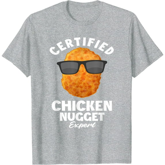 Funny Chicken Nuggets Expert Gift Idea Softstyle Unisex T-Shirt,Sport Grey Color,Size 4T