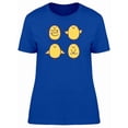 thumbnail image 1 of Funny Chicken Poses Cartoon Tee Women's -Image by Shutterstock, 1 of 1