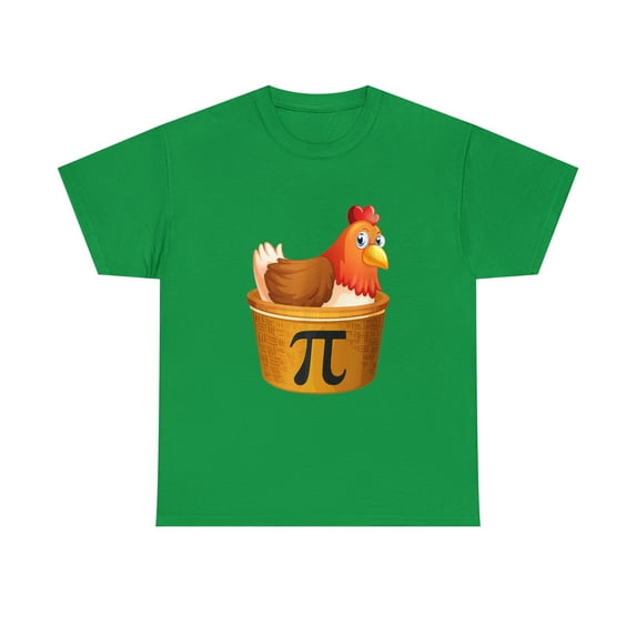 Funny Chicken Pot Pi Day Pie Math Geek Tshirt