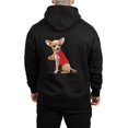 thumbnail image 1 of Funny Chihuahua Dog I Love Mom Tattoo Hoodie, Chihuahua Lover, for men & women, up to size 5XL., 1 of 3
