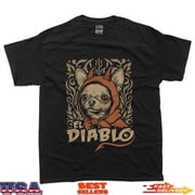 Funny Chihuahua El Diablo Cute Little Devil Vintage Dog T-Shirt
