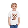 thumbnail image 1 of Funny Childrens Shirts Toddler Short Sleeve Cotton Tee Bella Canvas 3001T Soft Lightweight Tee, 1 of 1