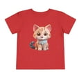 thumbnail image 1 of Funny Toddler Shirts Cotton Short Sleeve Tee Bella Canvas 3001T Comfortable Kids Tee, 1 of 21