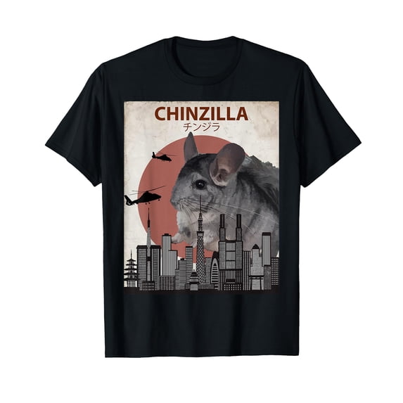 Funny Chinchilla Graphic T-Shirt for Chinchilla Lovers Gift
