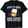 thumbnail image 1 of Funny Chocolate Milk Design For Girls Chocolate Milk Lovers T-Shirt, 1 of 4