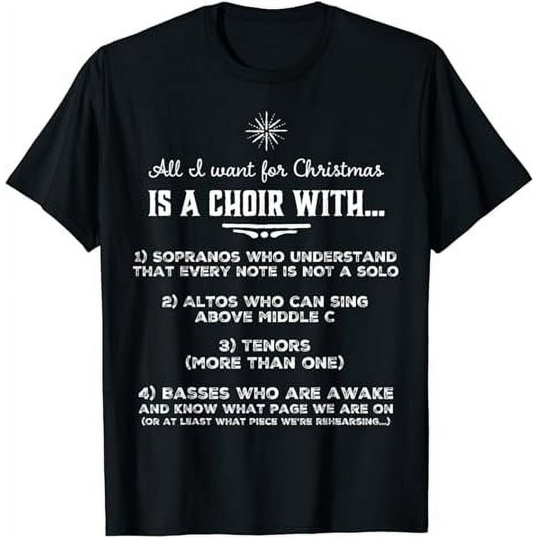 Funny Choir Director Design - The Perfect Christmas Gift! T-Shirt Funny Choir Director Design - The Perfect Christmas Gift! T-Shirt