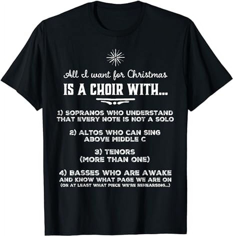 Funny Choir Director Design - The Perfect Christmas Gift! T-Shirt Funny Choir Director Design - The Perfect Christmas Gift! T-Shirt