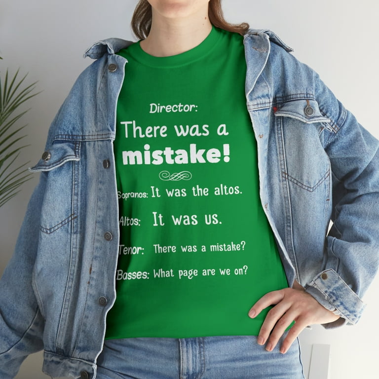 Funny Choir Director Soprano Alto Tenor Bass T-Shirt Funny Choir Director Soprano Alto Tenor Bass T-Shirt