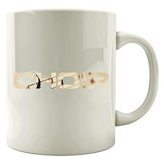 Funny Choir 11 oz Coffee Mug - Singing Church Music Humor White Ceramic Gift
