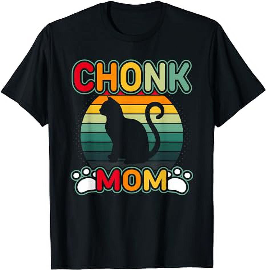 Funny Chonk Scale Cat Meme Memes T-Shirt - Walmart.com