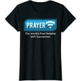 thumbnail image 1 of Funny Christian Catholic Gift Prayer Faith Pastor T-Shirt Gift, 1 of 3