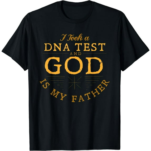 Funny Christian Gift Catholic Pastor God is my Father Faith T-Shirt