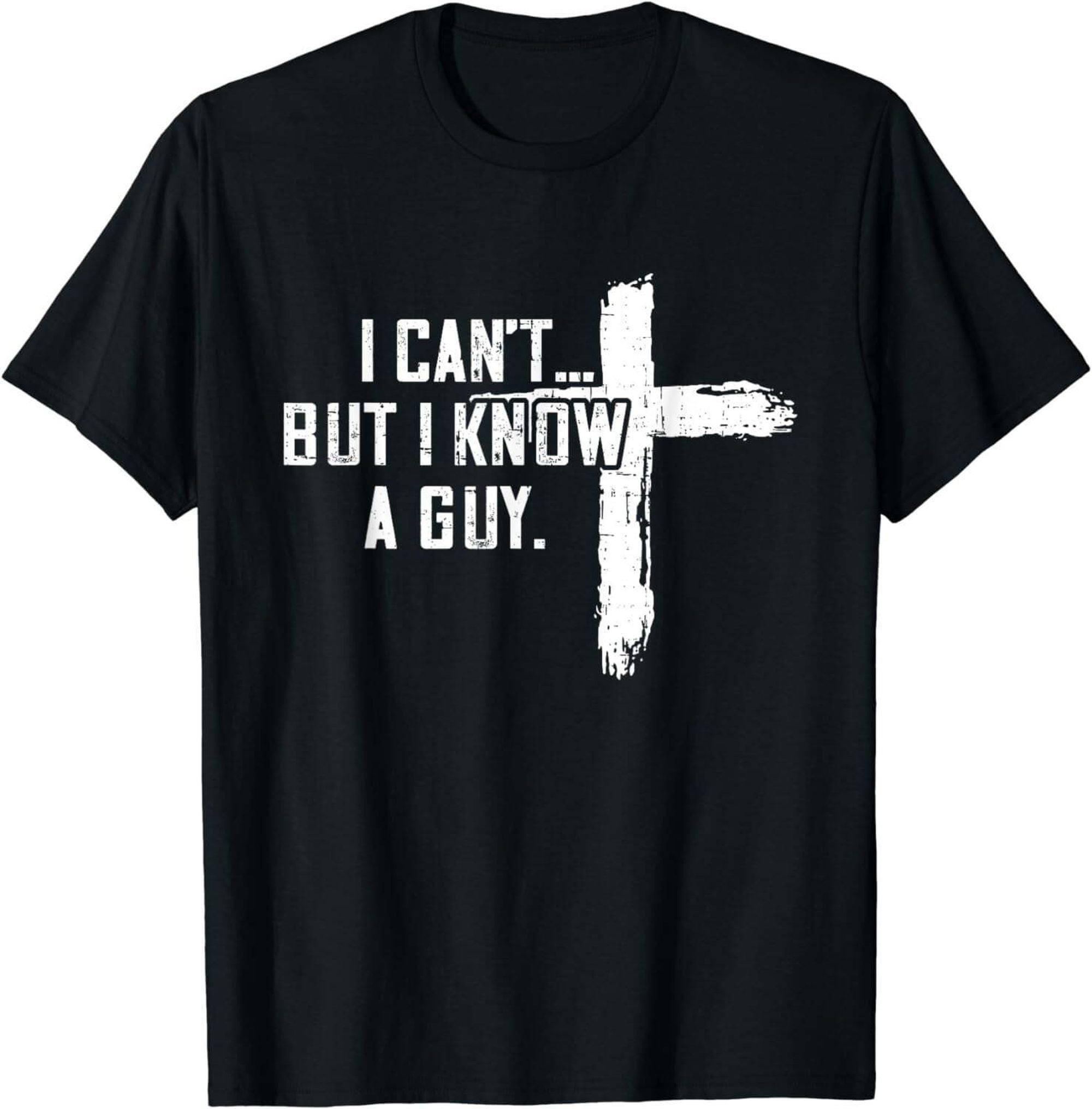 Funny Christian TShirt Jesus Cross Design Connect with the Divine through Humor!