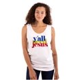 thumbnail image 1 of Funny Christian Y'all Need Jesus Tank Top T Shirts Men Women Brisco Brands S, 1 of 6