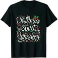 thumbnail image 1 of Funny Christmas Drinking Shirt Whiskey Liquor Drinker Saying956.jpg, 1 of 5