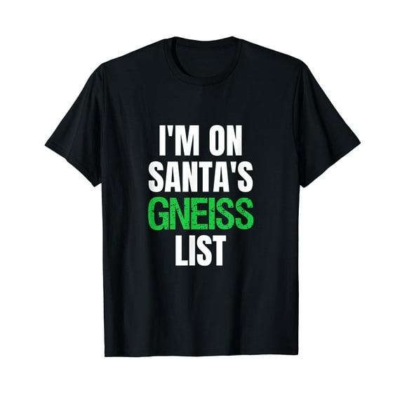 Funny Christmas Geology Shirt Geologist Holiday Humor Tee