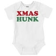 thumbnail image 1 of Funny Christmas Hunk Santa Claus Bodysuit Jumper Boys Infant Baby Brisco Brands 18M, 1 of 6