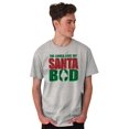 thumbnail image 1 of Funny Christmas Ladies Love Santa Bod Men's Graphic T Shirt Tees Brisco Brands L, 1 of 5