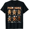 thumbnail image 1 of Funny Christmas Nurse Shirt Xmas Nurse Pain Scale Men Women T-Shirt Tee, 1 of 4