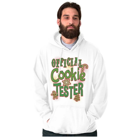 Funny Christmas Official Cookie Tester Hoodie Sweatshirt Women Men Brisco Brands S
