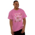thumbnail image 1 of Funny Christmas Official Cookie Tester Men's Graphic T Shirt Tees Brisco Brands S, 1 of 6