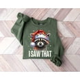 thumbnail image 1 of Funny Christmas Raccoon Sweatshirt, Feral Raccoon Shirt, Christmas Season Feral Raccoon Shirt, Christmas Shirt, Funny Raccoon Meme Shirt, 1 of 5
