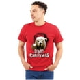 thumbnail image 1 of Funny Christmas Santa Bear Pun Men's Graphic T Shirt Tees Brisco Brands M, 1 of 6