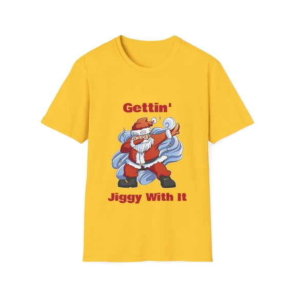 Funny Christmas Santa Dabbing Jig-gy Apparel