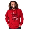 thumbnail image 1 of Funny Christmas Santa Take Year Off Hoodie Sweatshirt Women Men Brisco Brands M, 1 of 6