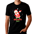 thumbnail image 1 of Funny Christmas Shirts for Men Cool Christmas Tshirts for Men Believe Shirts for Family Shirt, 1 of 5