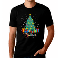 thumbnail image 1 of Funny Christmas Shirts for Men Matching Christmas Shirts for Men Christmas Tree Believe Shirt, 1 of 5