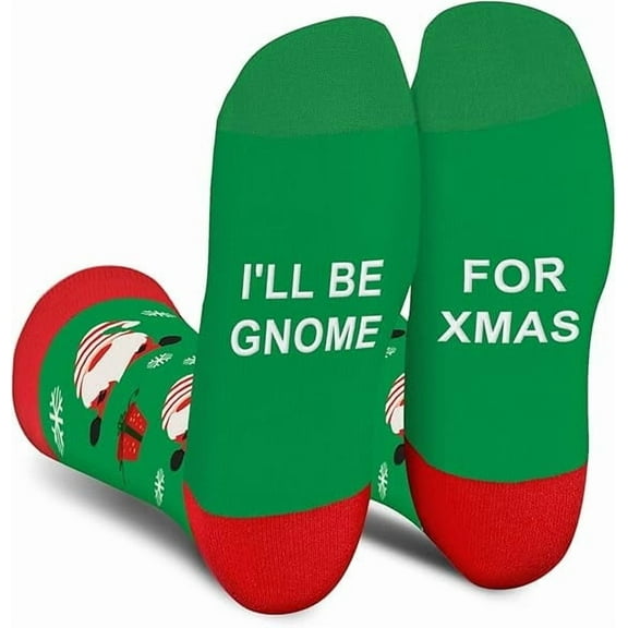 Funny Christmas Socks for Men Women Teens Boys - Secret Santa Gifts Novelty Christmas Fun Funky Socks