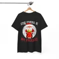 thumbnail image 1 of Funny Christmas Stop Staring At My Package Humor Graphic Design Unisex T-Shirt, up to size 5XL, 1 of 2